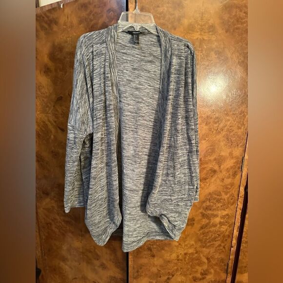 Gray cardigan basic by forever 21 - Picture 1 of 6